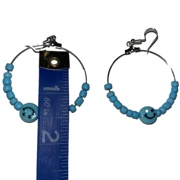 BOHO hoop earrings 3prs - Picture 8 of 9